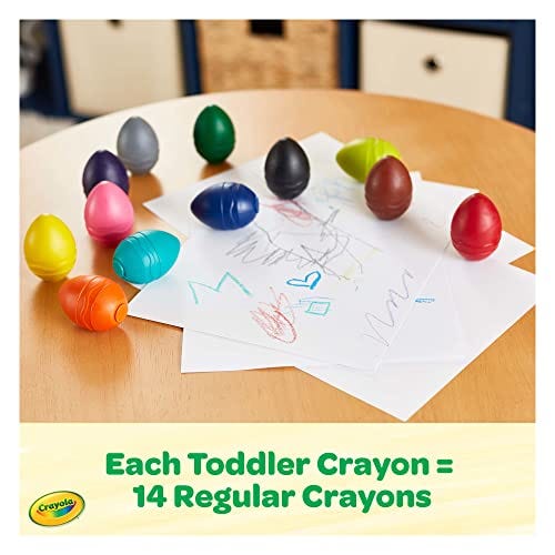 Crayola Washable Palm-Grasp Crayons