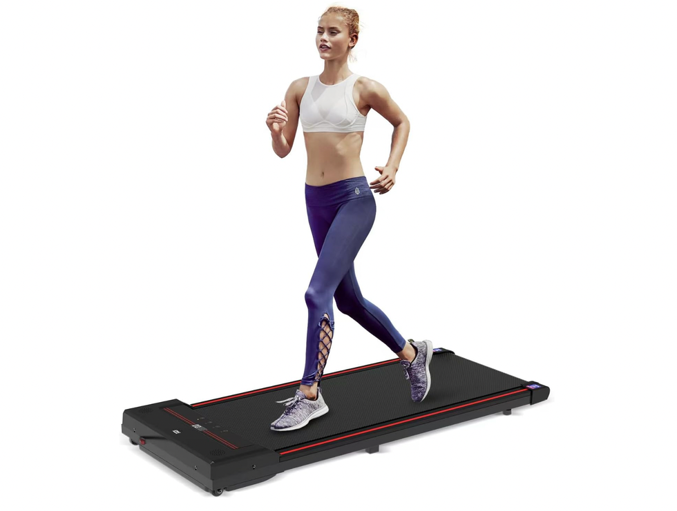 Treadmill with walking pad for under the desk