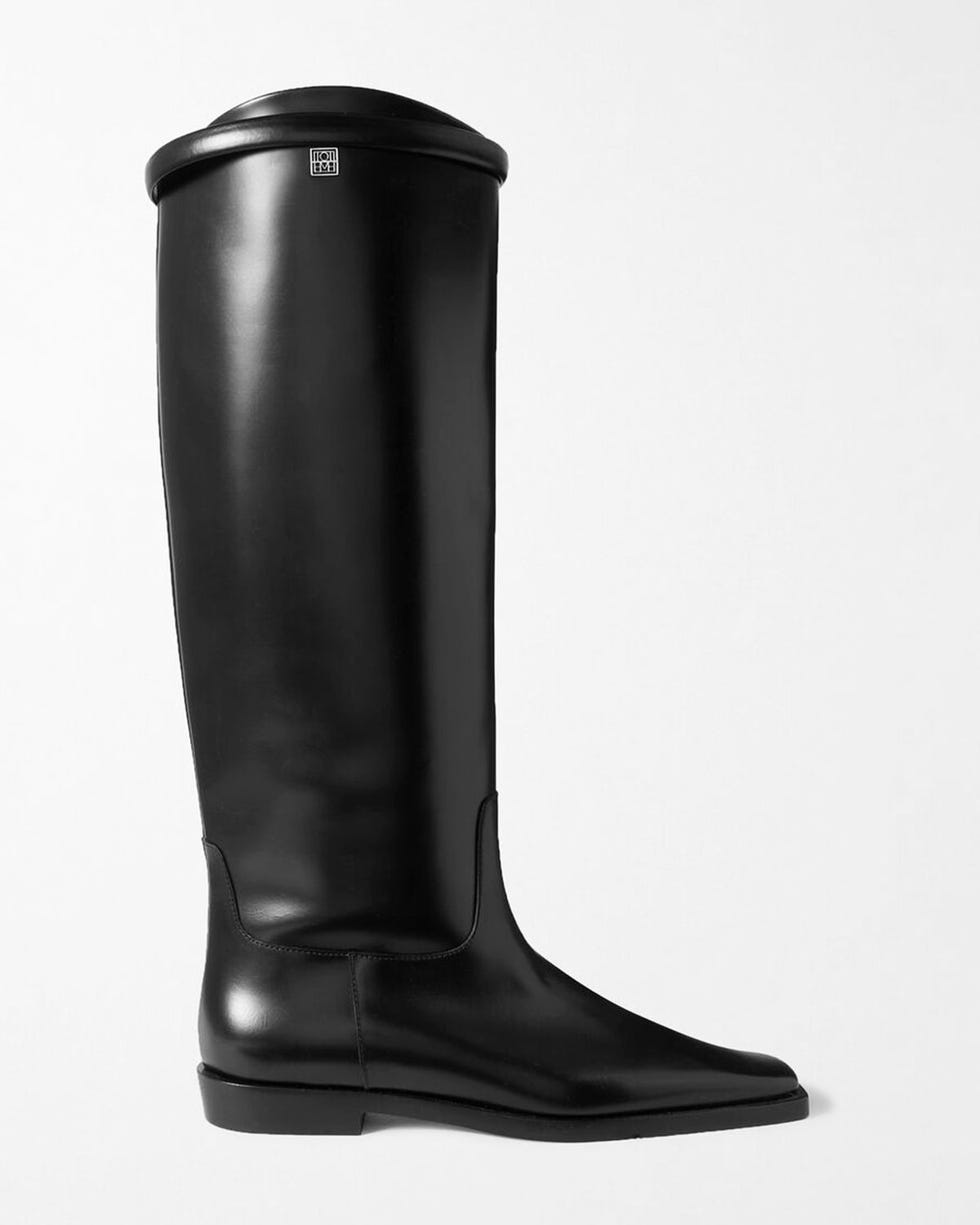 The Riding Leather Knee Boots