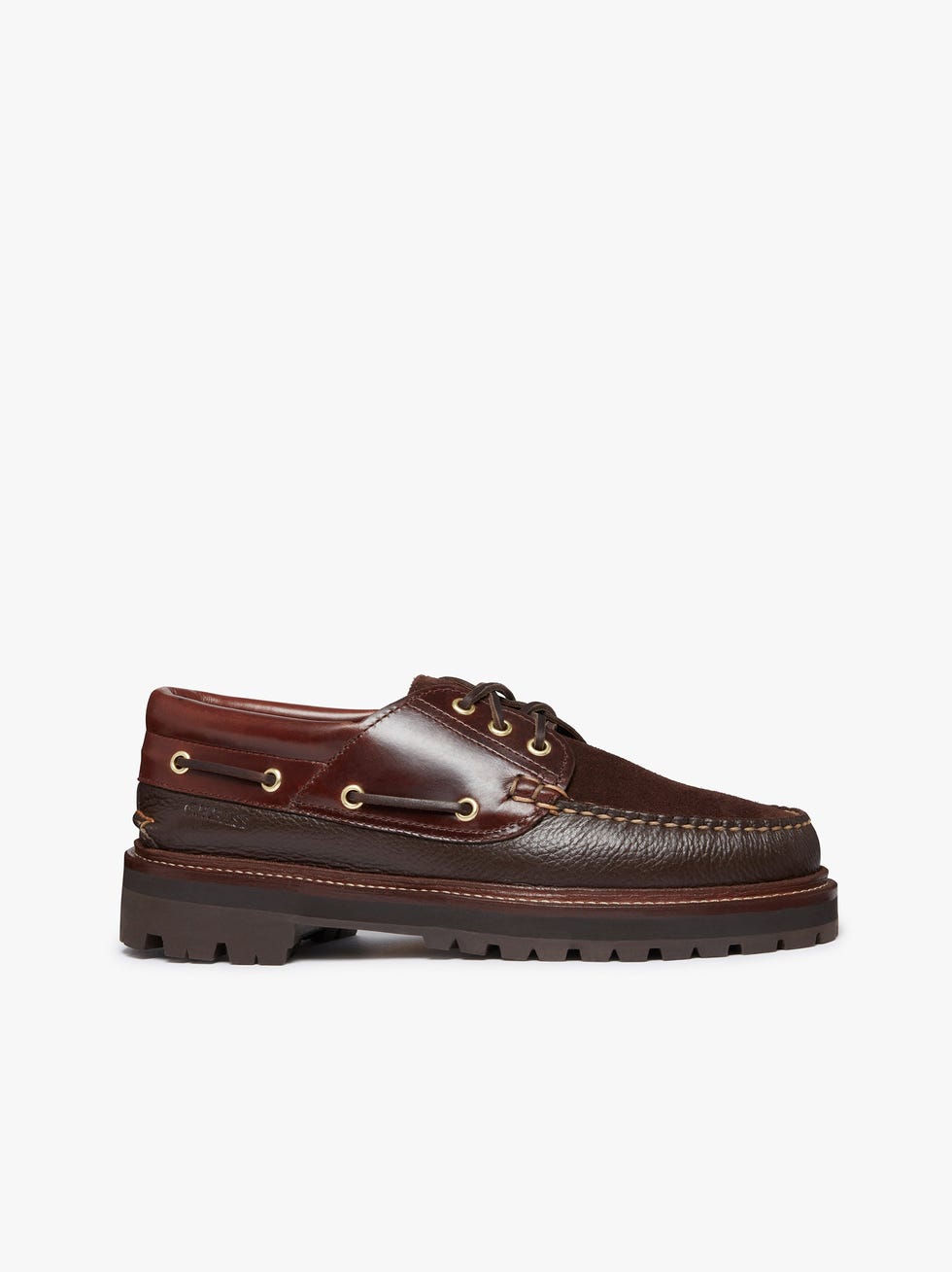 Leather & Suede Boat Shoe