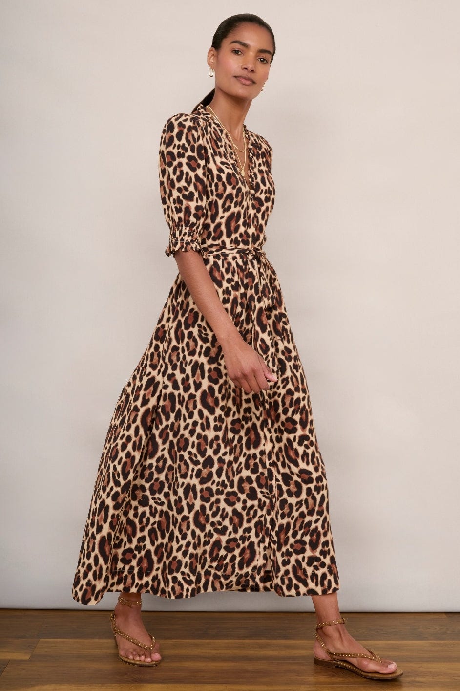 Lilian Dress – Leopard