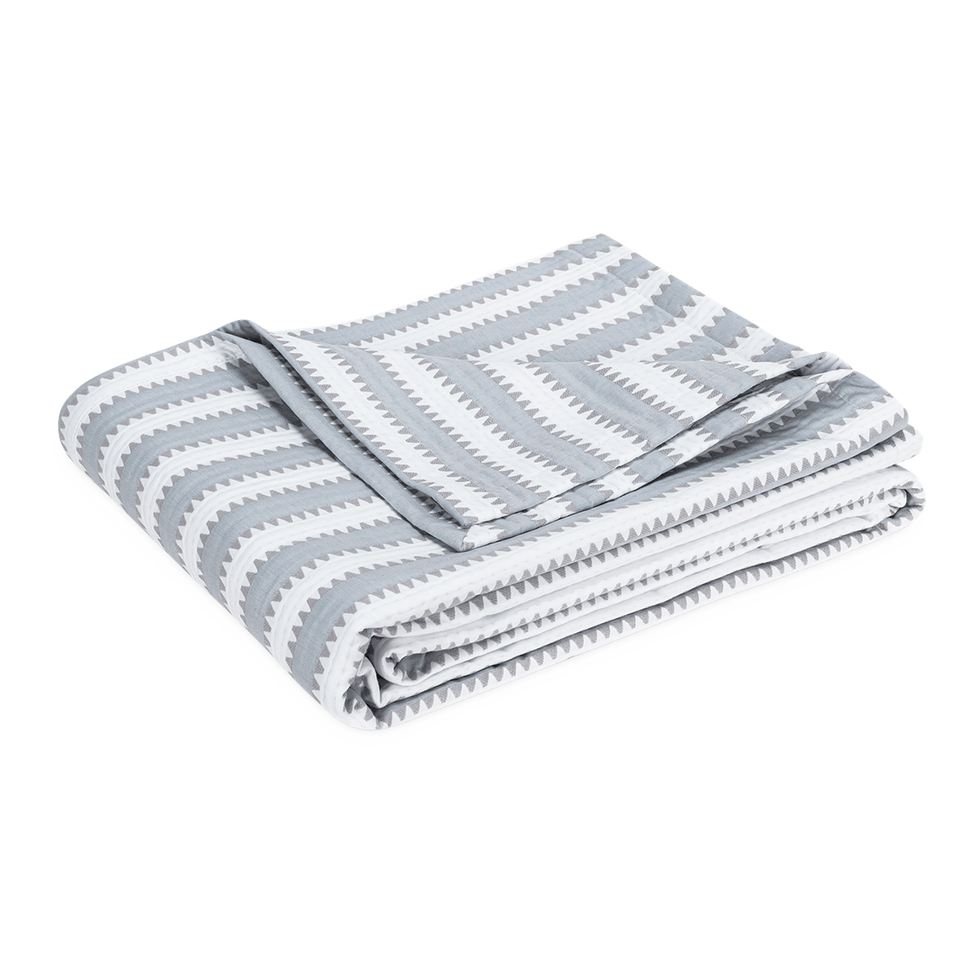 Apollo Stripe Matelassé Throw