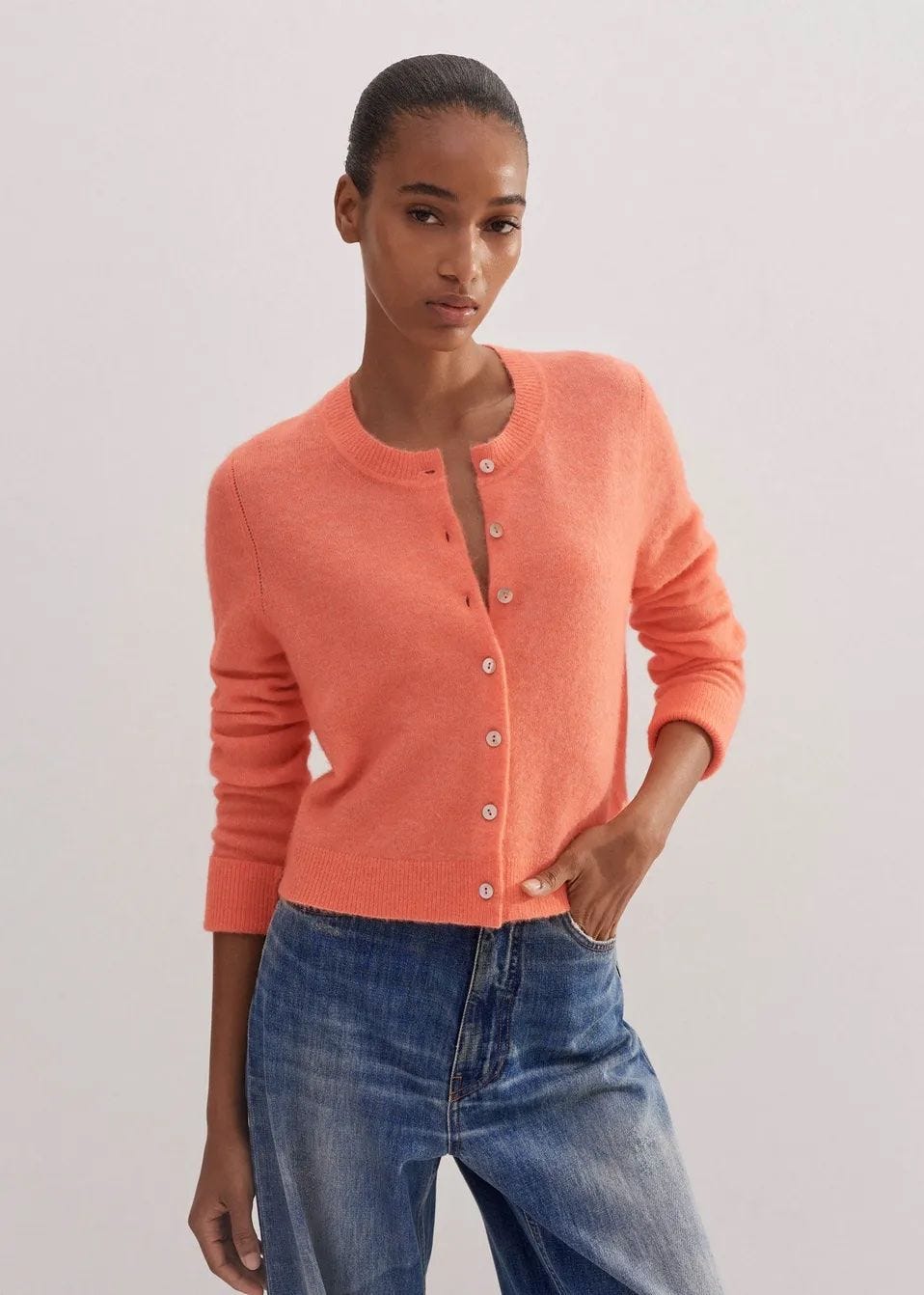 Responsible Alpaca Crop Cardigan