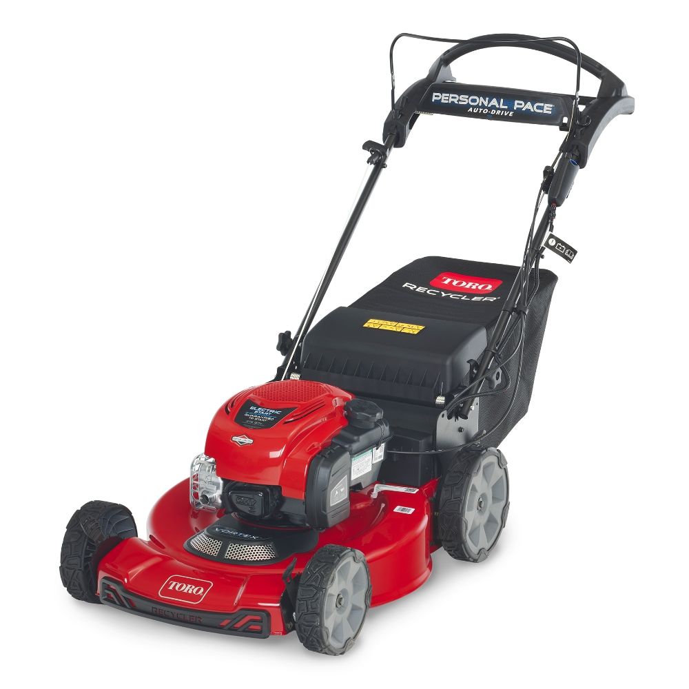 Best mulching self propelled lawn mower sale