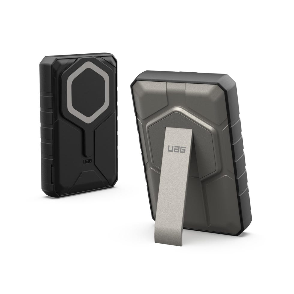 Rugged 10K Wireless Power Bank with Stand