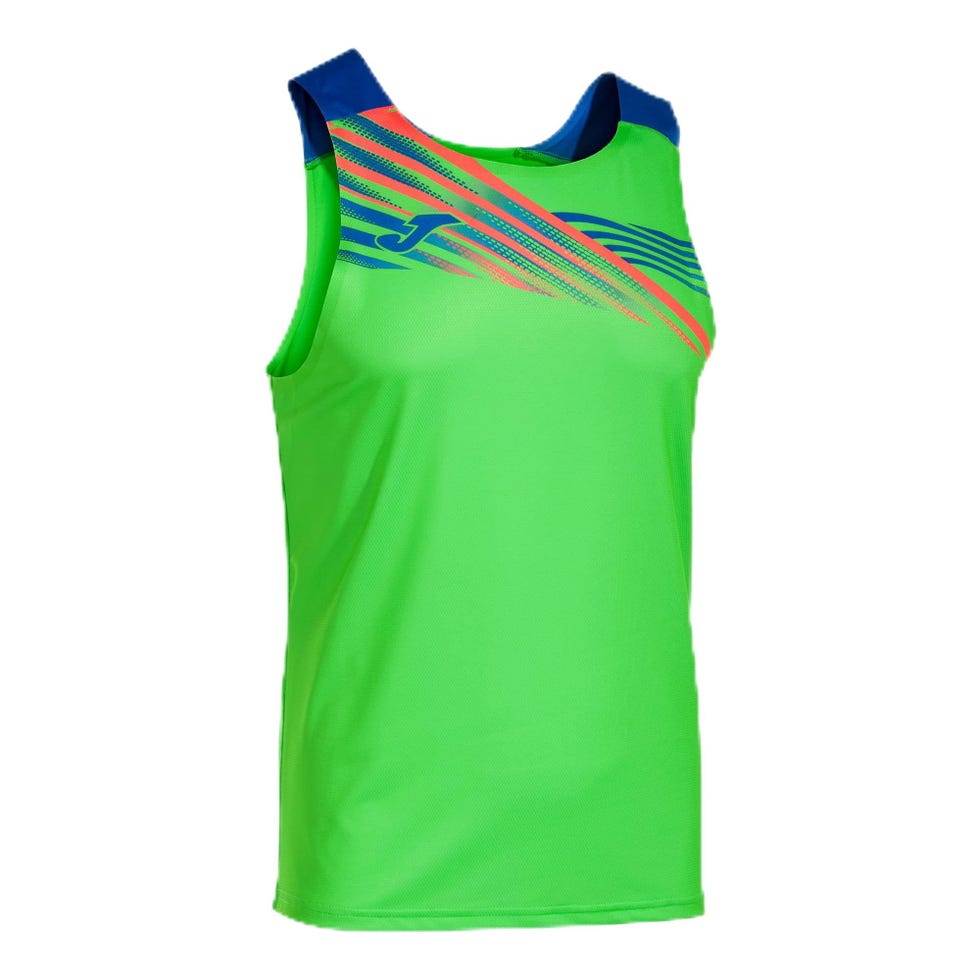 Camiseta sin Mangas Elite en color verde para hombre