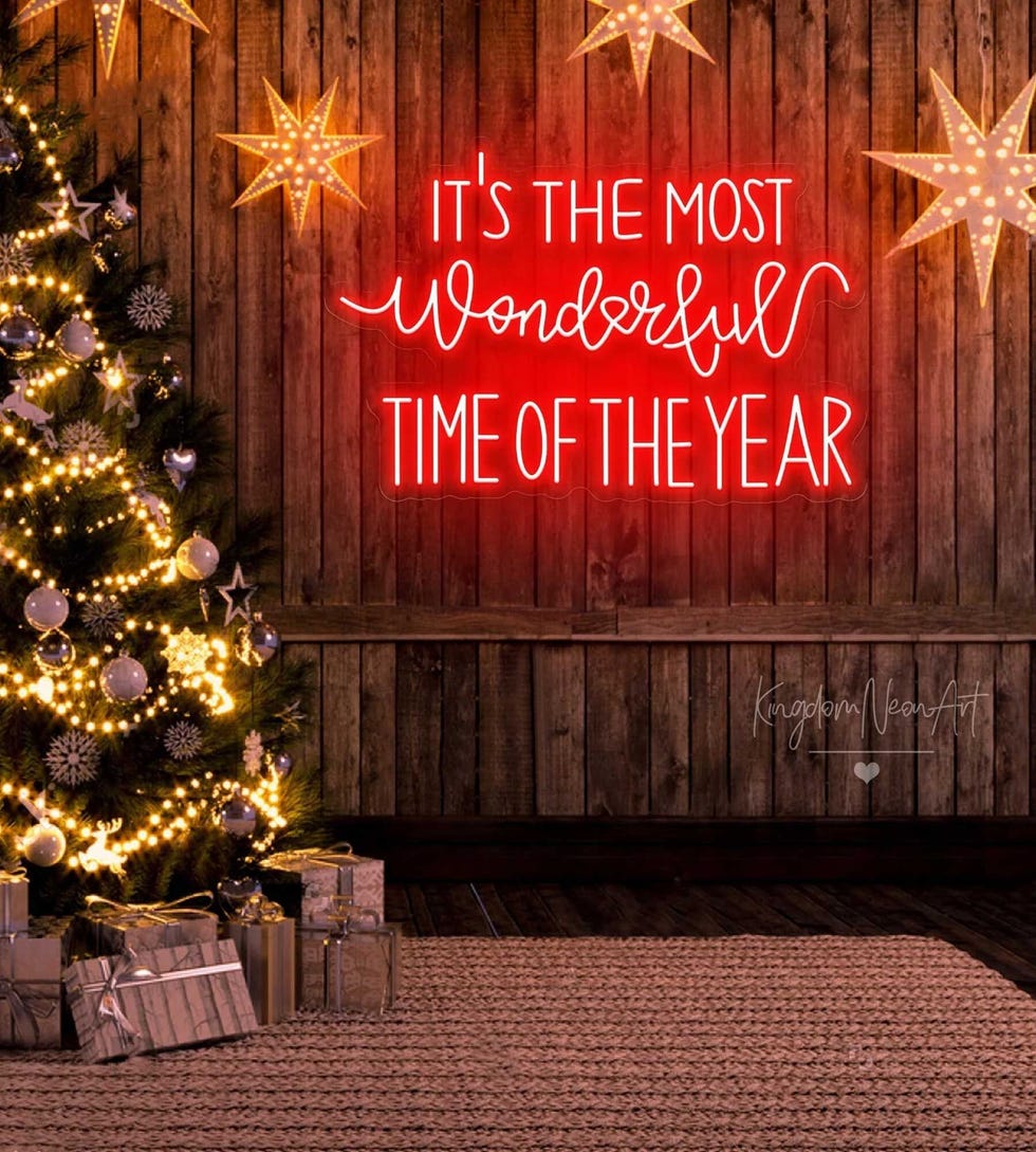 It's the Most Wonderful Time of the Year,Christmas Neon Light