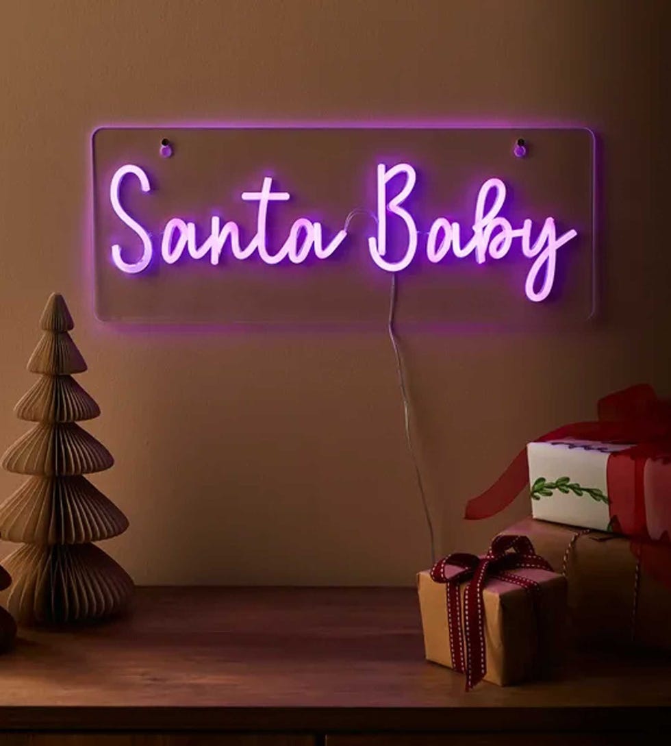 Santa Baby Neon Sign