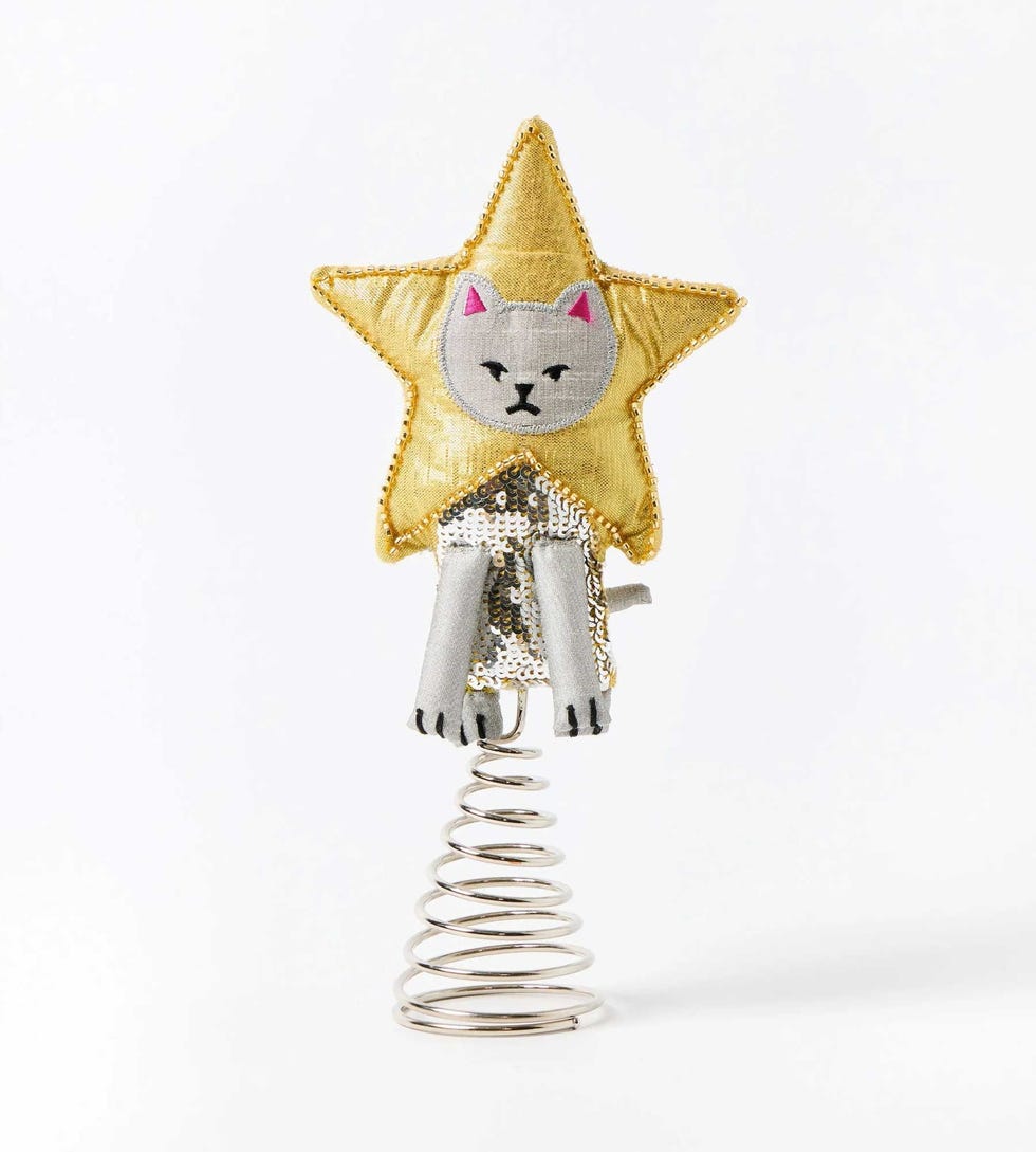 Earl Cat Star Christmas Tree Topper