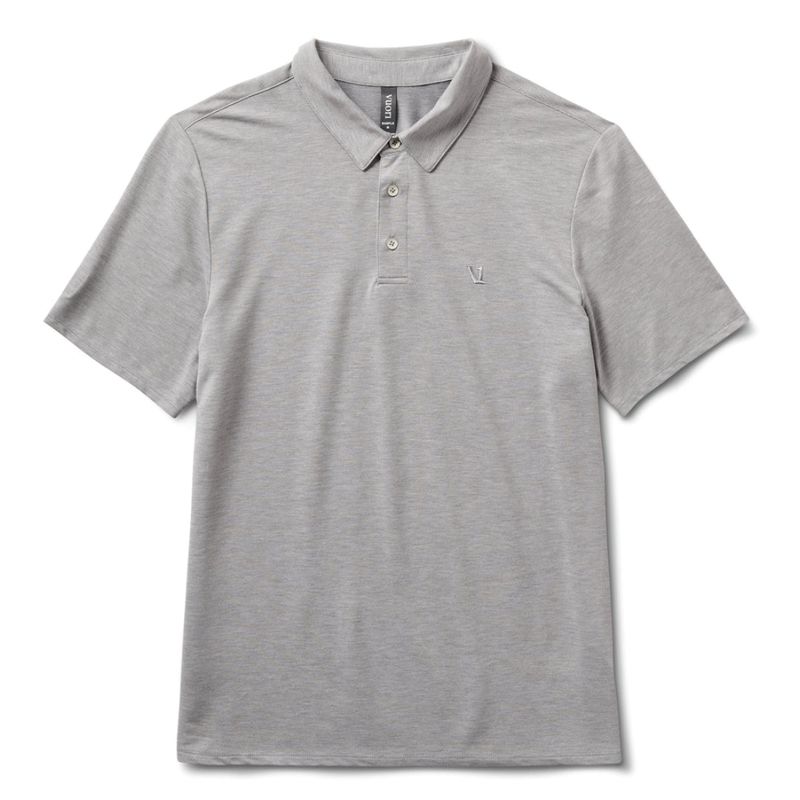 Knitted twill polo shirt