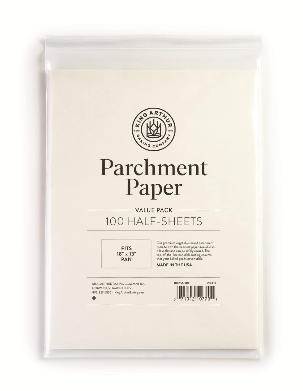 Pre-Cut Baking Parchment Paper