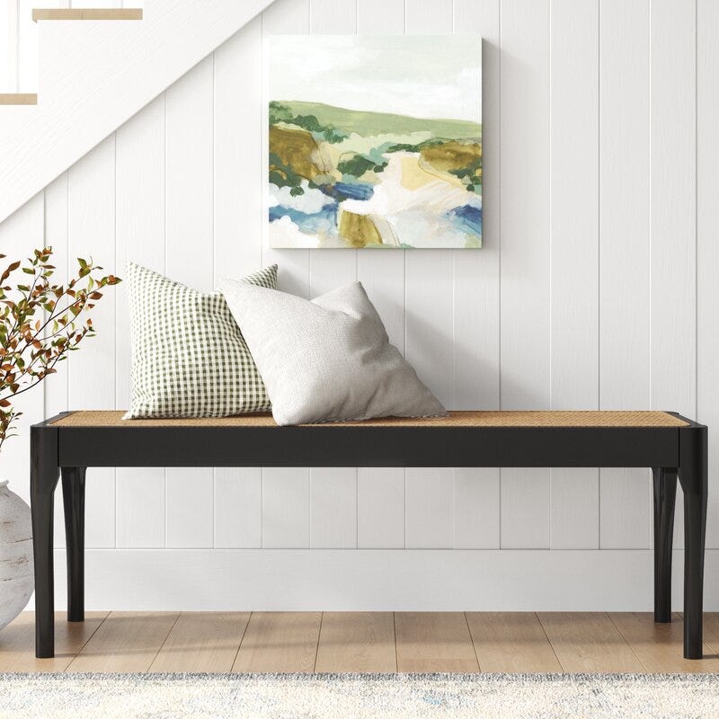 Tristen Solid Wood Bench