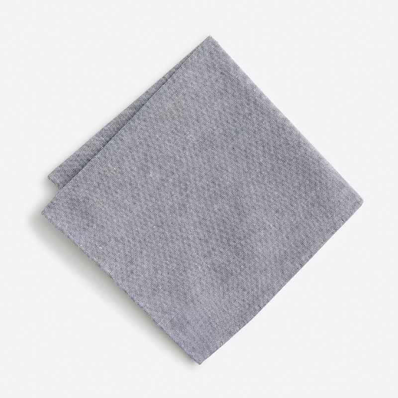 Irish cotton-linen pocket square by Baird McNutt