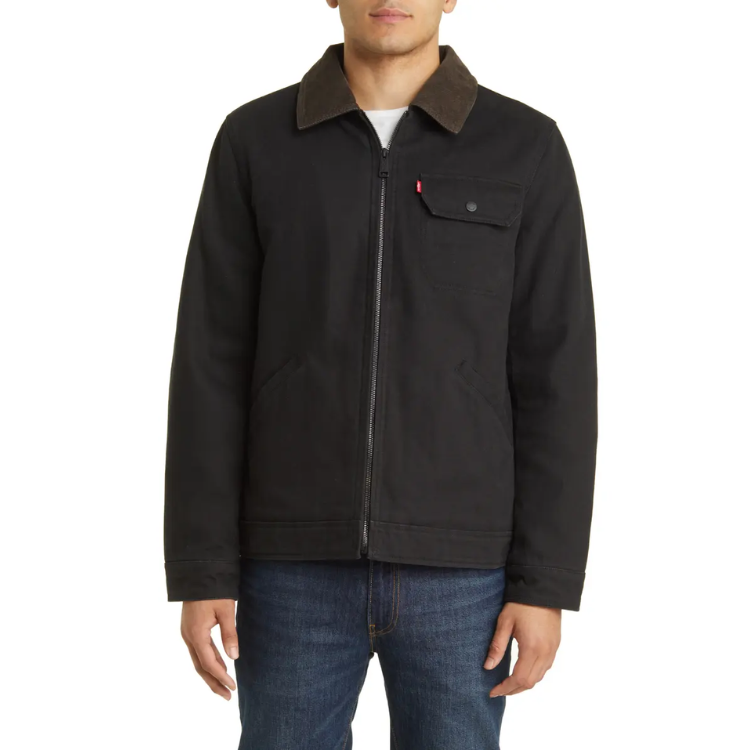 Corduroy Collar Workwear Jacket