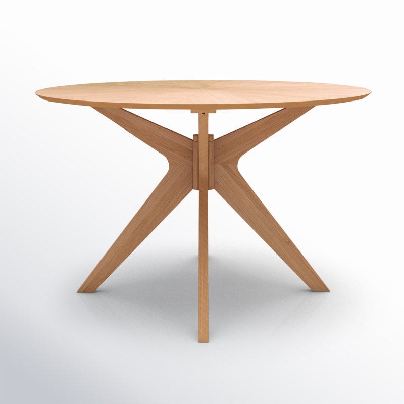 Fenway 47" Wood Dining Table