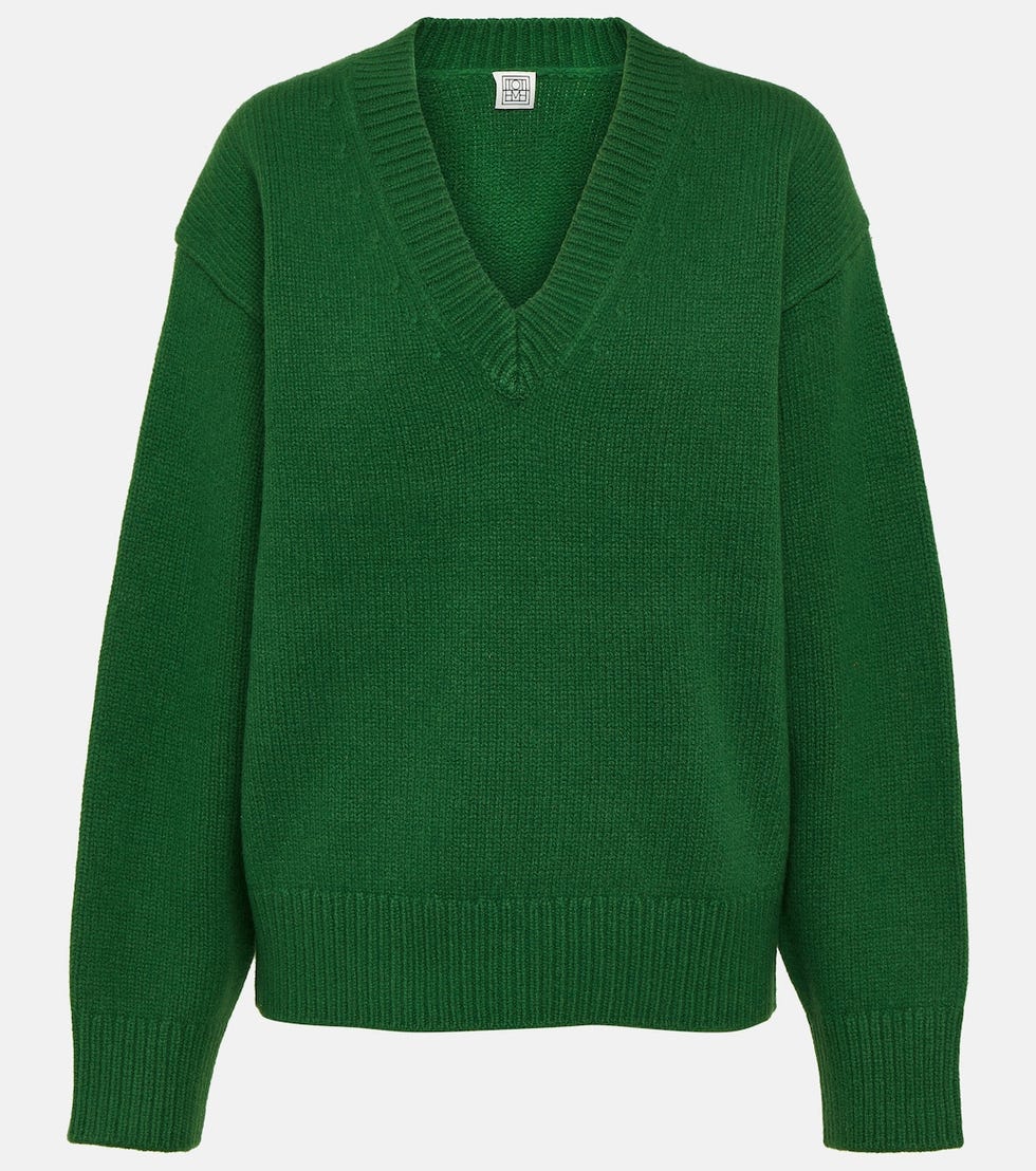 Wool and cashmere sweater