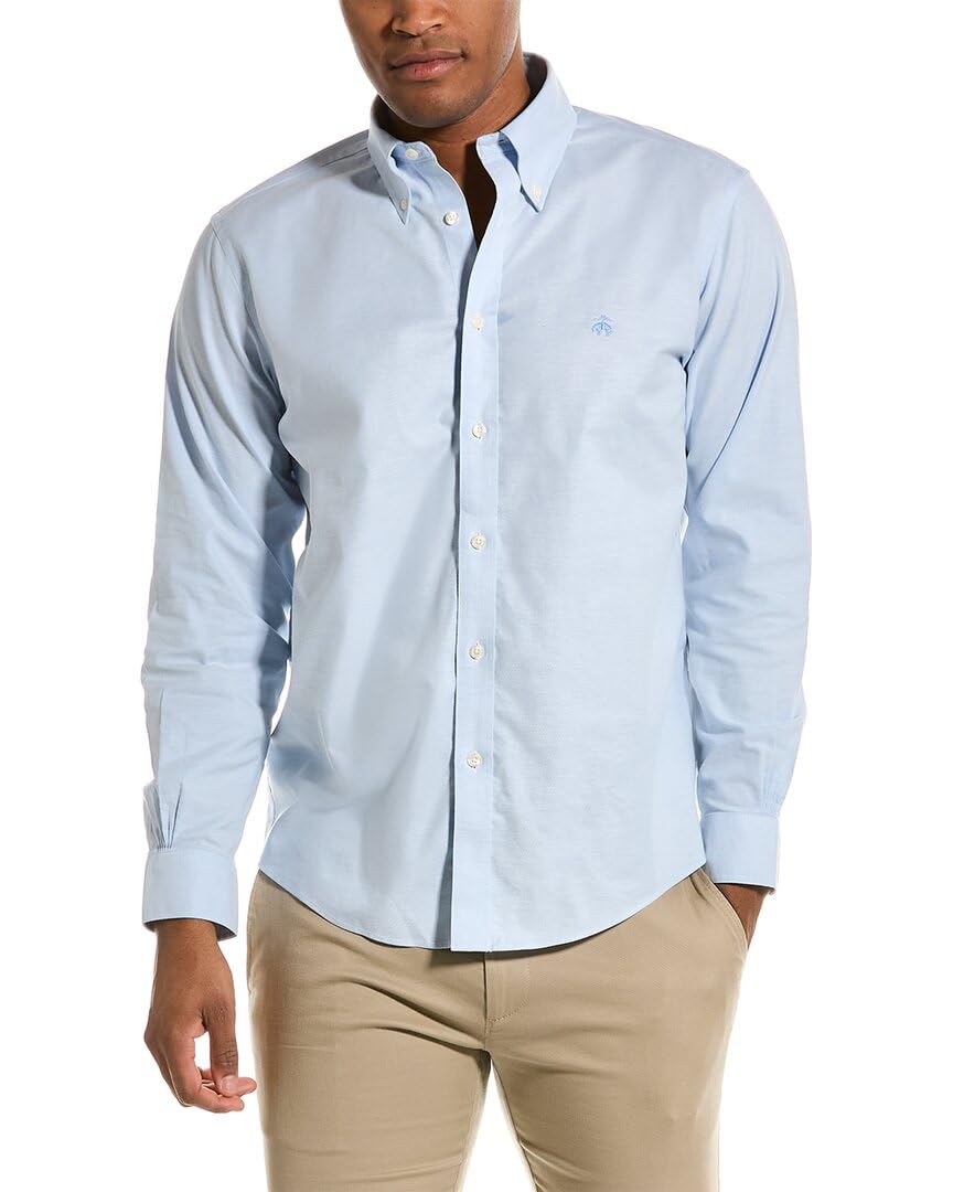 Men's Non-Iron Long-Sleeve Button-Down