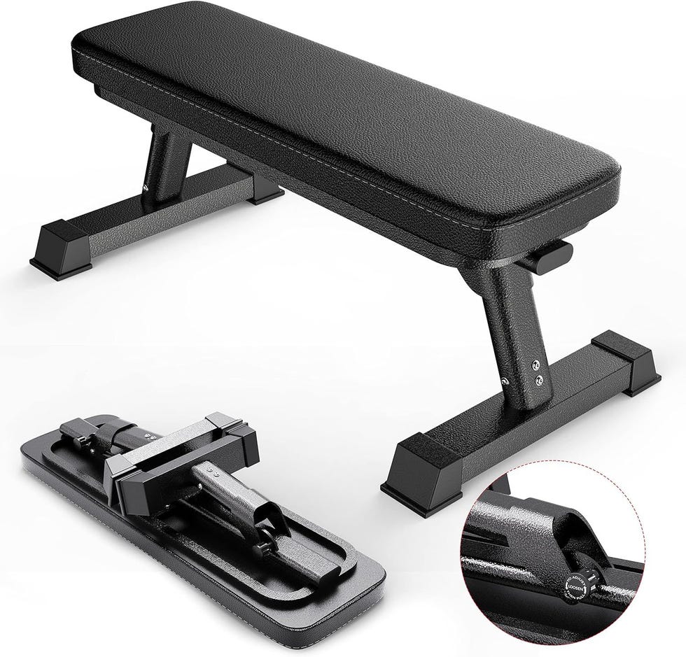 Foldable Flat Workout Bench