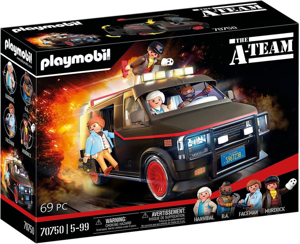 PLAYMOBIL Furgoneta del Equipo A