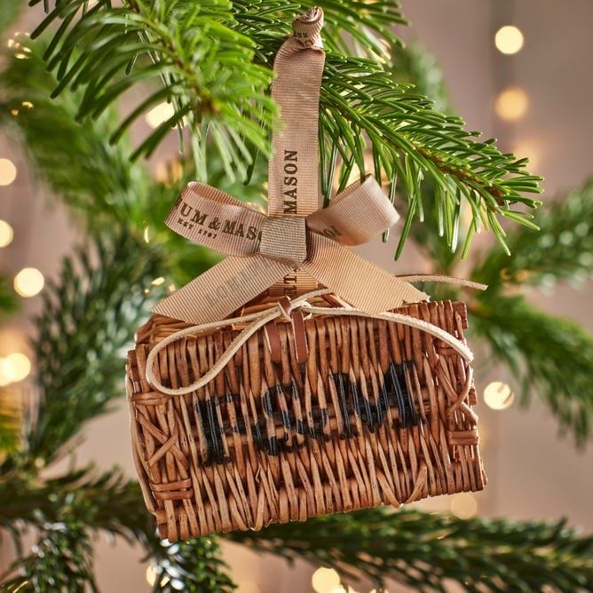 Mini Hamper Christmas Decoration
