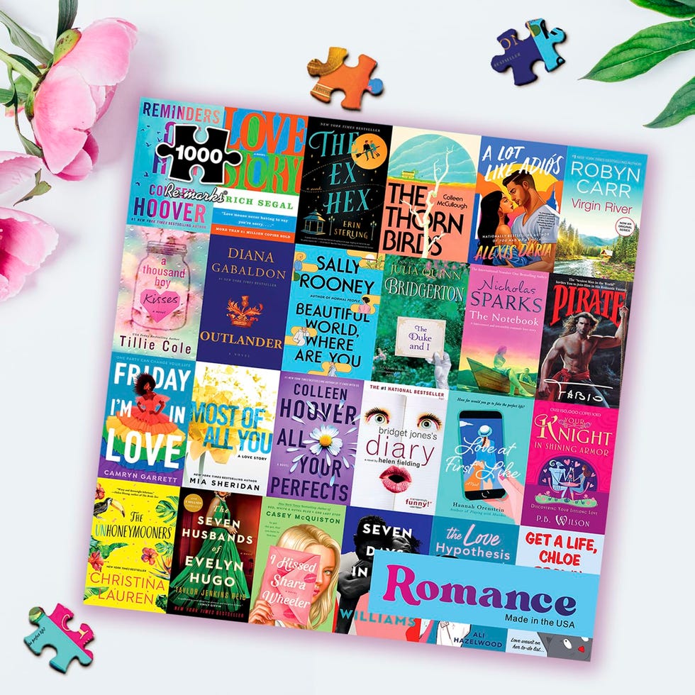 Romance Novels Collage Puzzle
