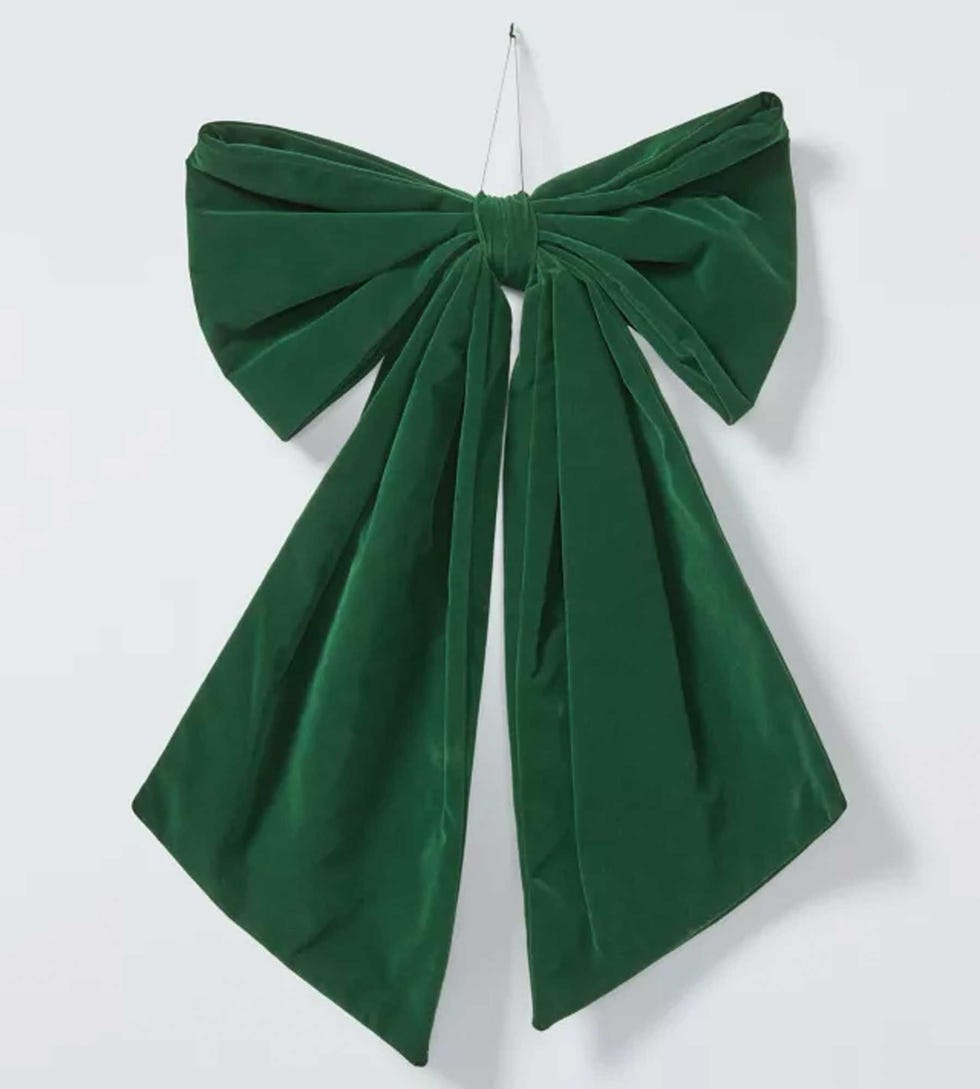 Giant Velvet Bow, Green