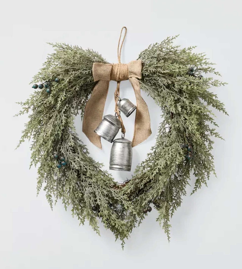 Dawn & Dusk Heart Shaped Wreath, 55cm