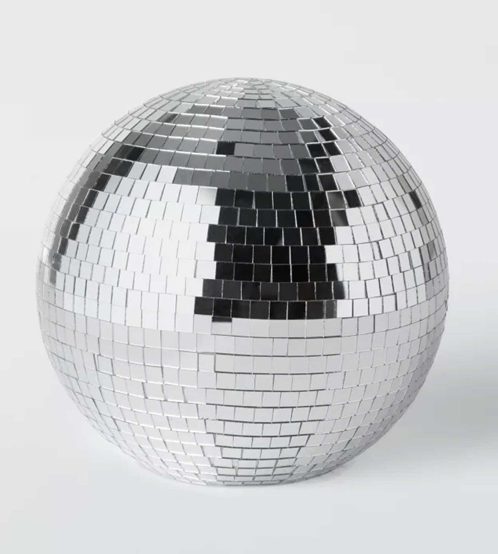Silver Disco Ball Decoration