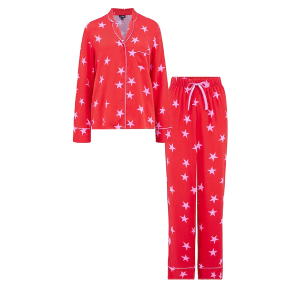 Luxe Woven Twill Pyjamas Set