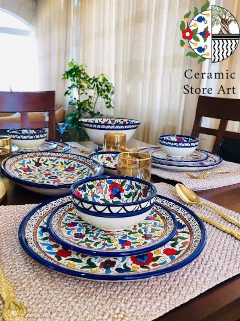 Vajilla artesanal King's Set Tableware (24 piezas)