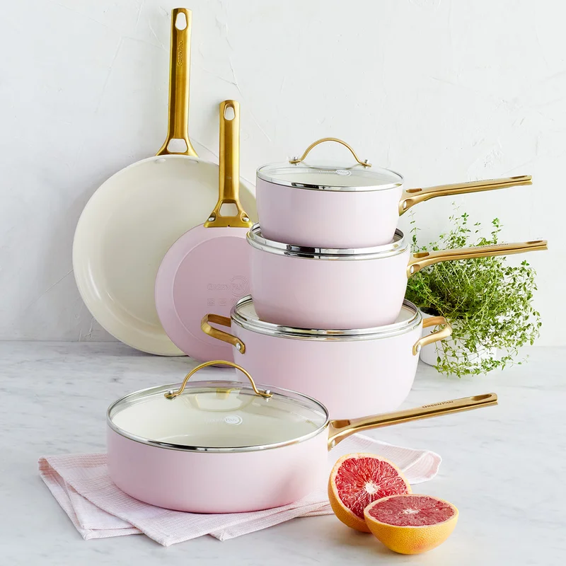 Ceramic Nonstick 10 Piece Cookware Set