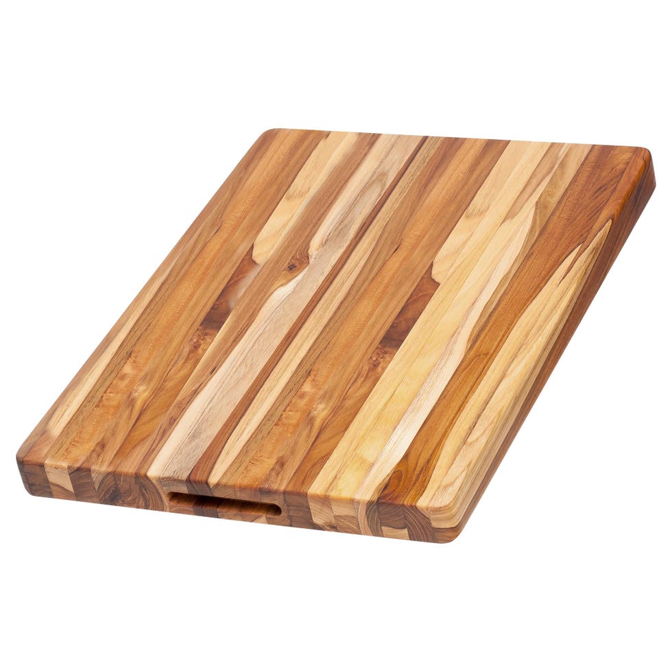 Large Wooden Cutting Board with Grip Handles