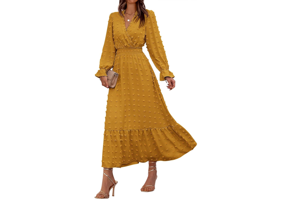 Swiss Dots Maxi Dress 