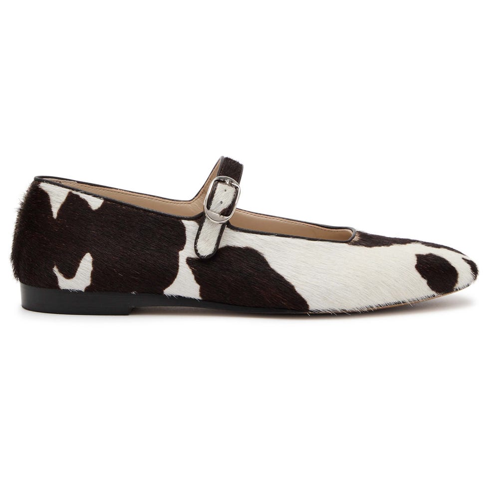 Calf-hair Mary-Janes