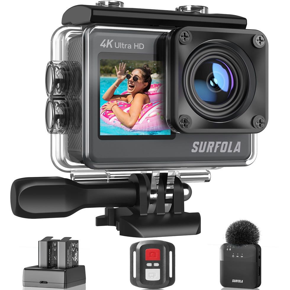 Cámara Deportiva 4K 30FPS (Subacuática Impermeable 40M)