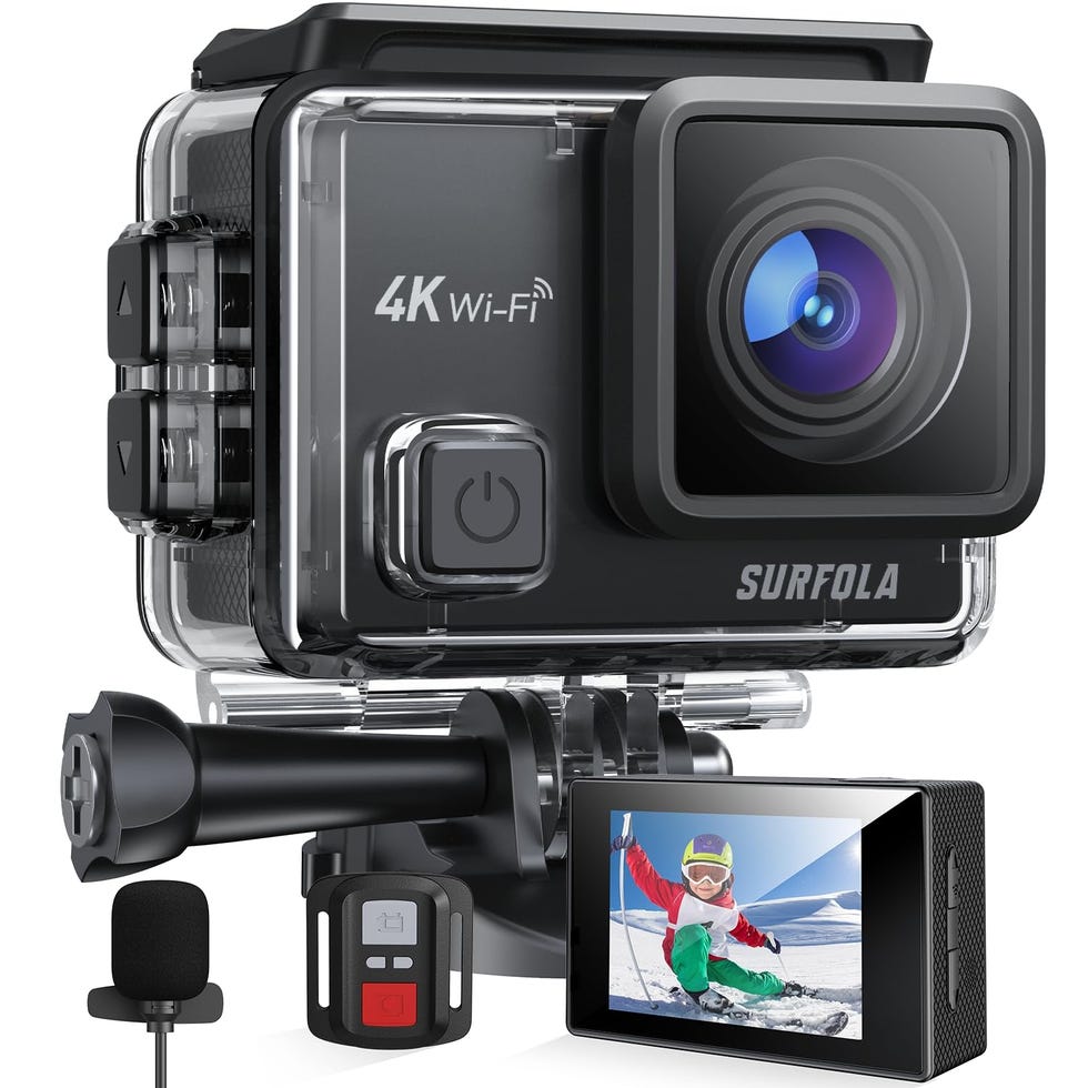 Cámara Deportiva 4K 30FPS (Subacuática Impermeable 40M)