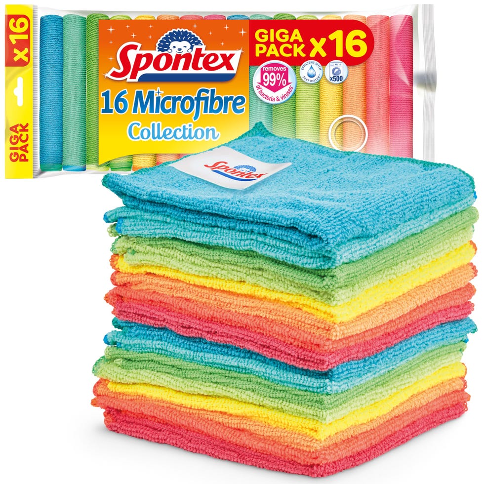 Spontex Microfibre Cloths for Cleaning