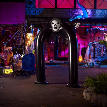 Inflatable Grim Reaper Arch