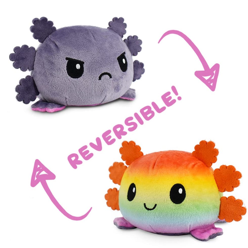 Reversible Axolotl Plushie