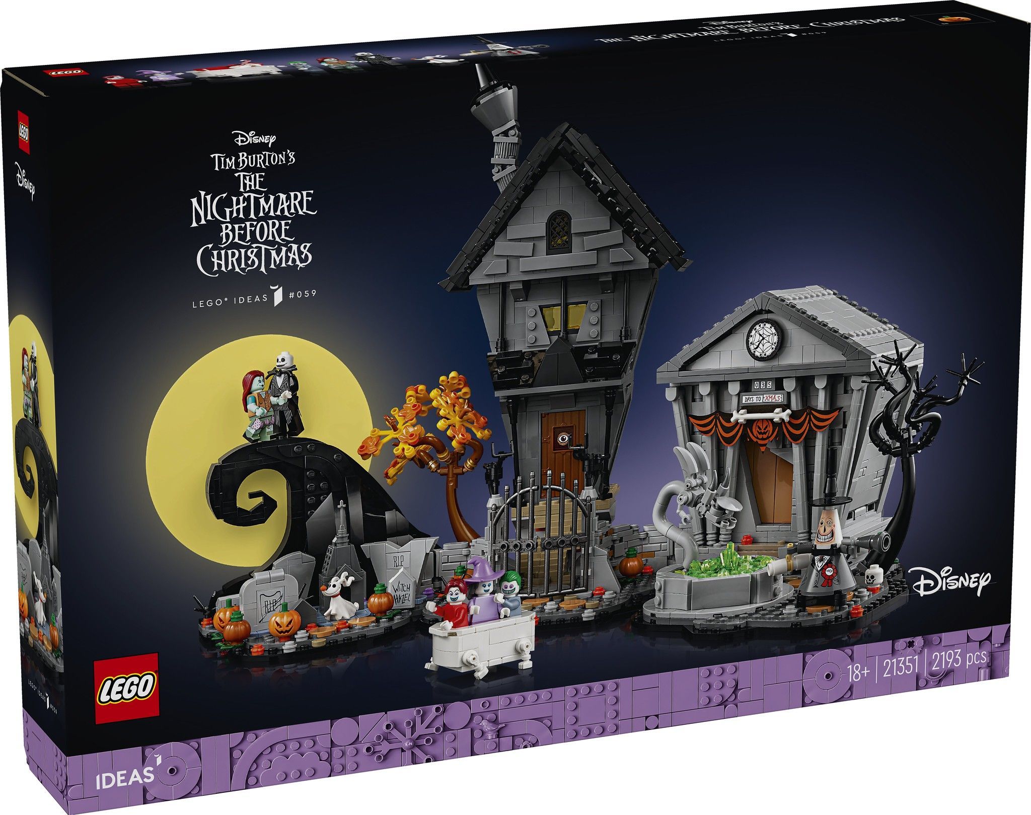 LEGO's Nightmare Before Christmas set is a spooktacular treat for fans