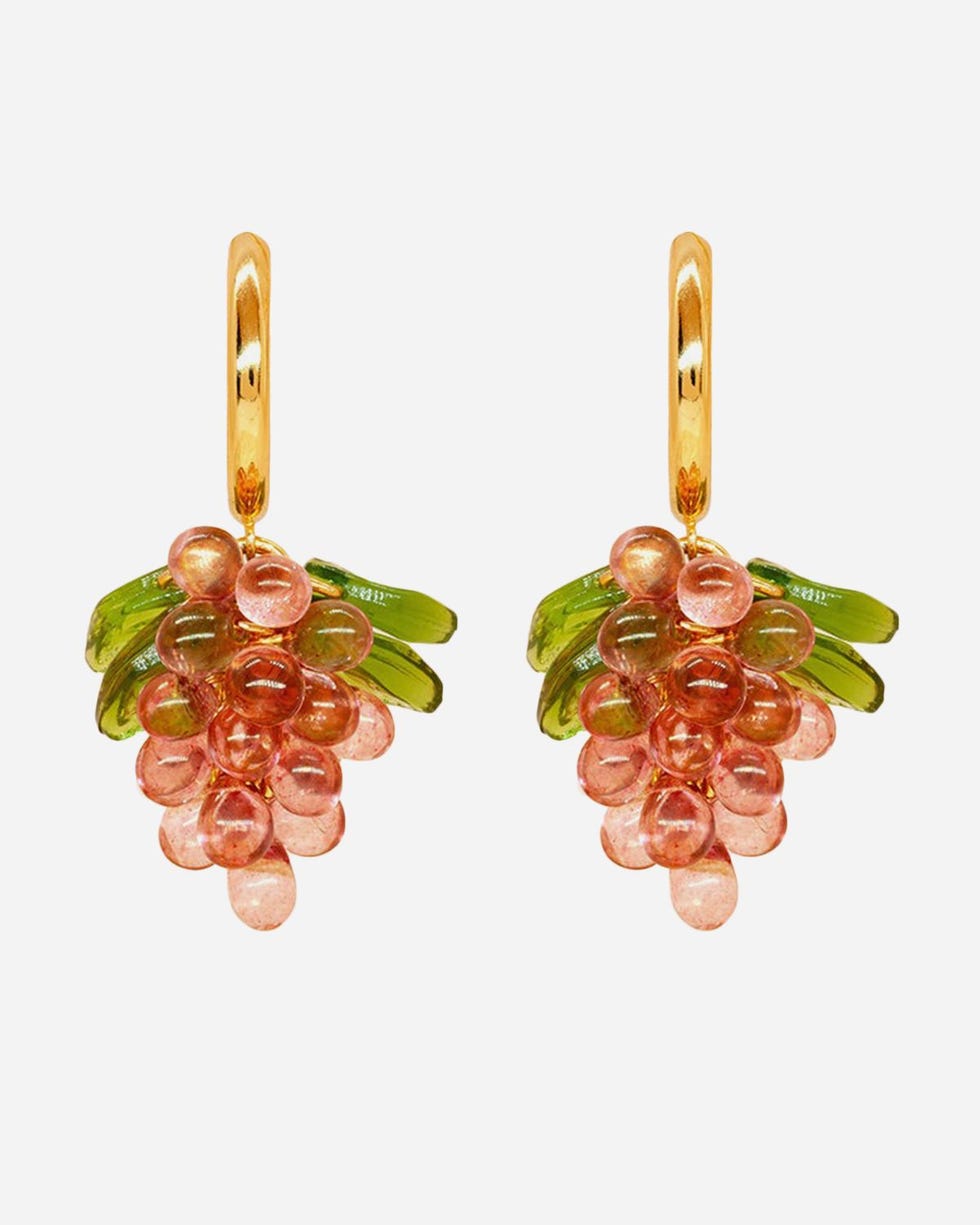 Raspberry Jelly Earrings