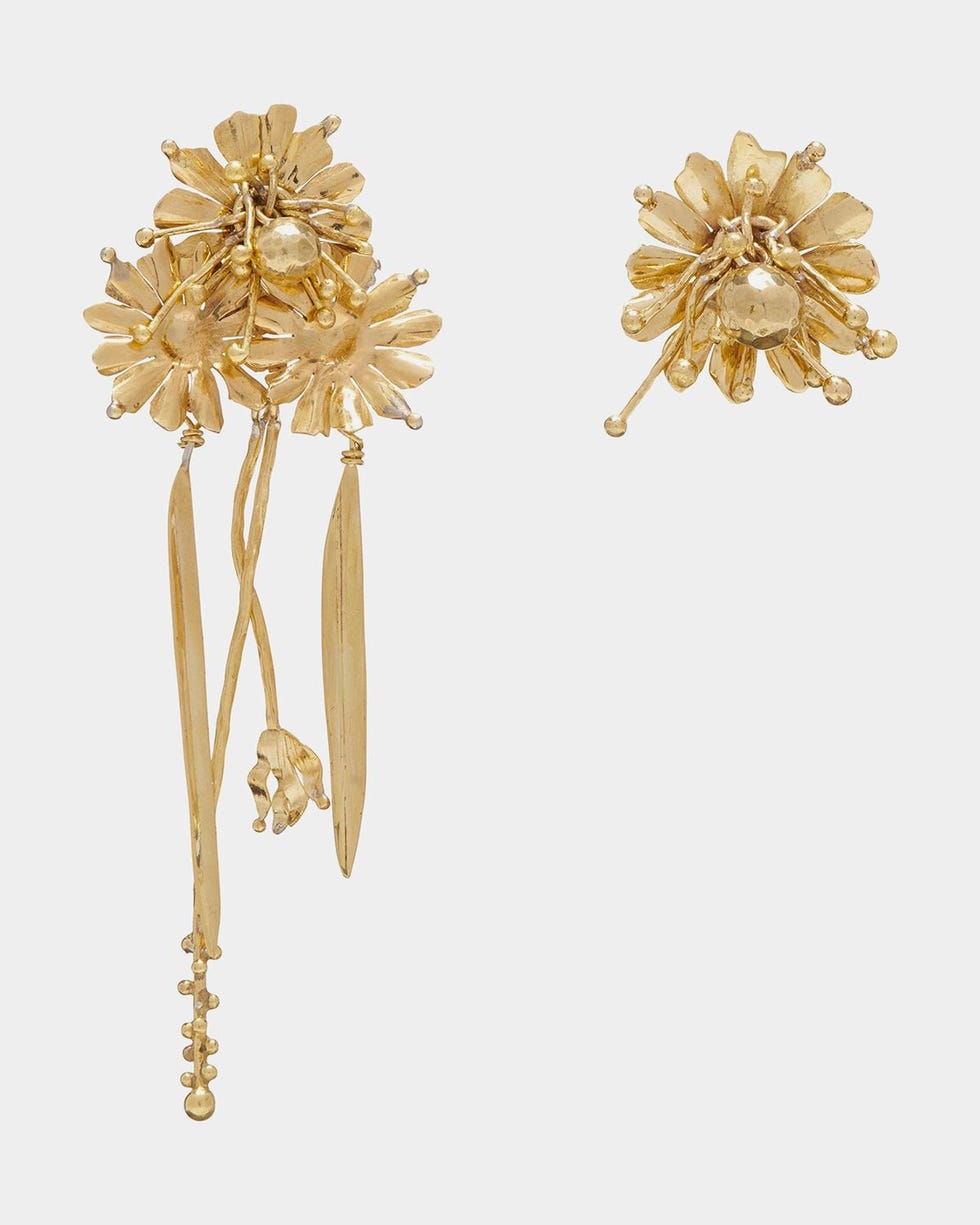 Zayin Earring Brass