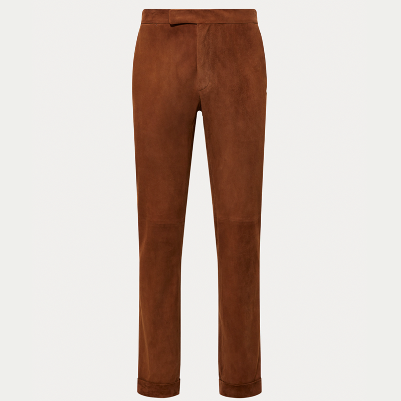 Suede Suit Trouser