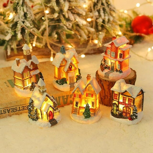 Christmas Village Set of 6 