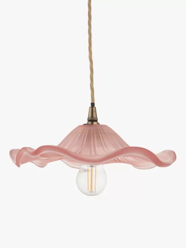 John Lewis ANYDAY Frenchie Glass Ceiling Shade
