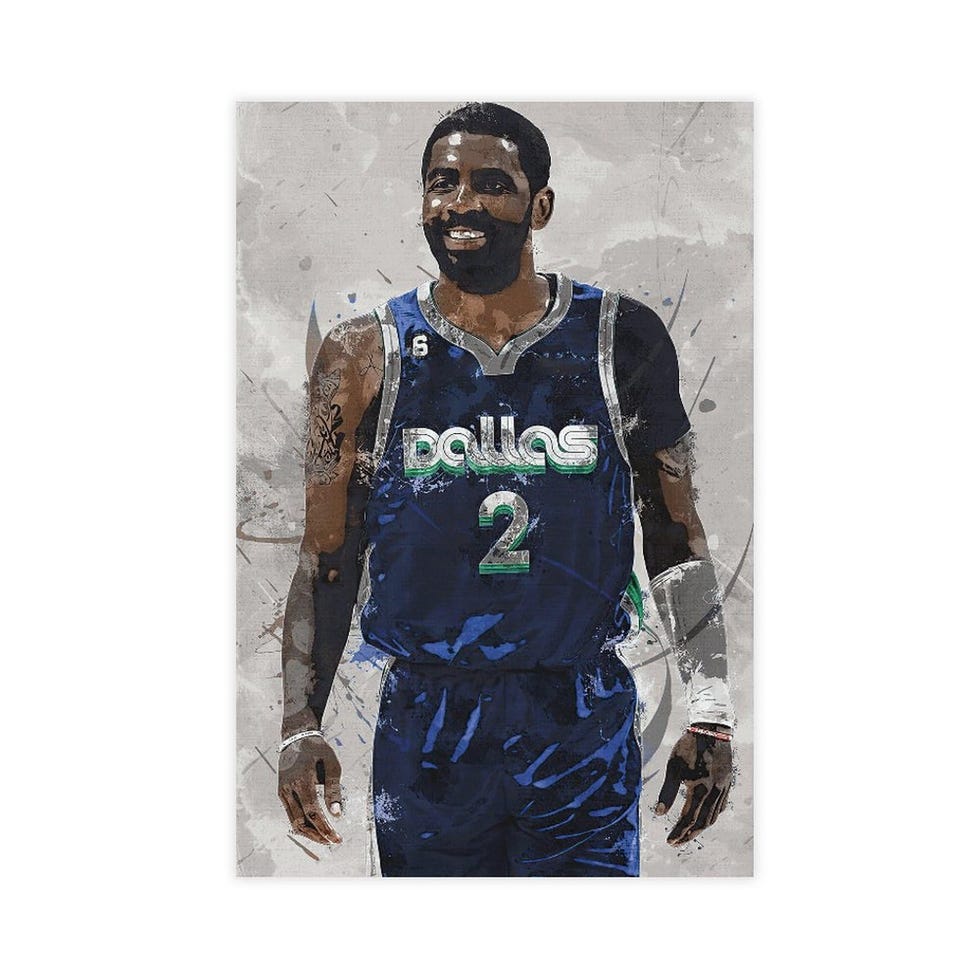 GeDiz Kyrie Irving Basketball Wall Art Posters (14) Wall Art Decor for Living Room Bedroom Unframed 30x45cm