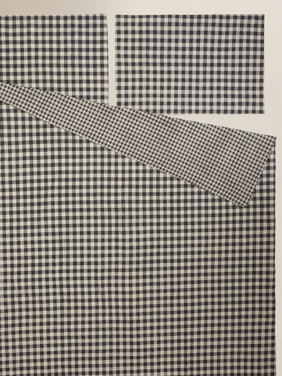 Stacey Solomon Gingham Cotton Reversible Duvet Set