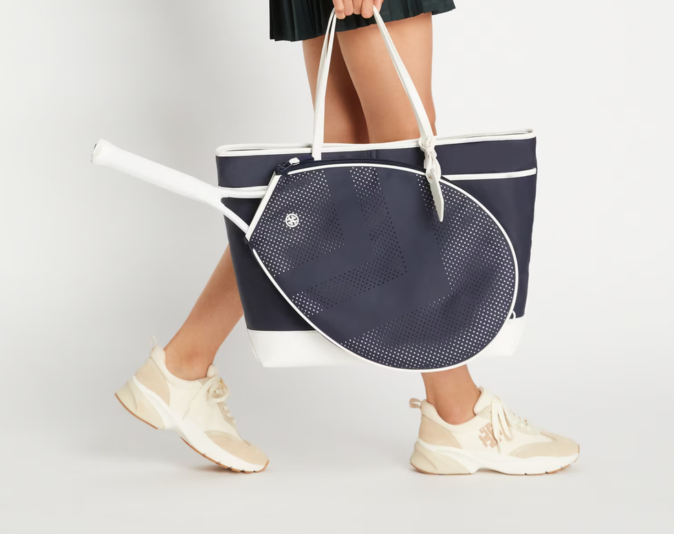 Designer tennis totes sale