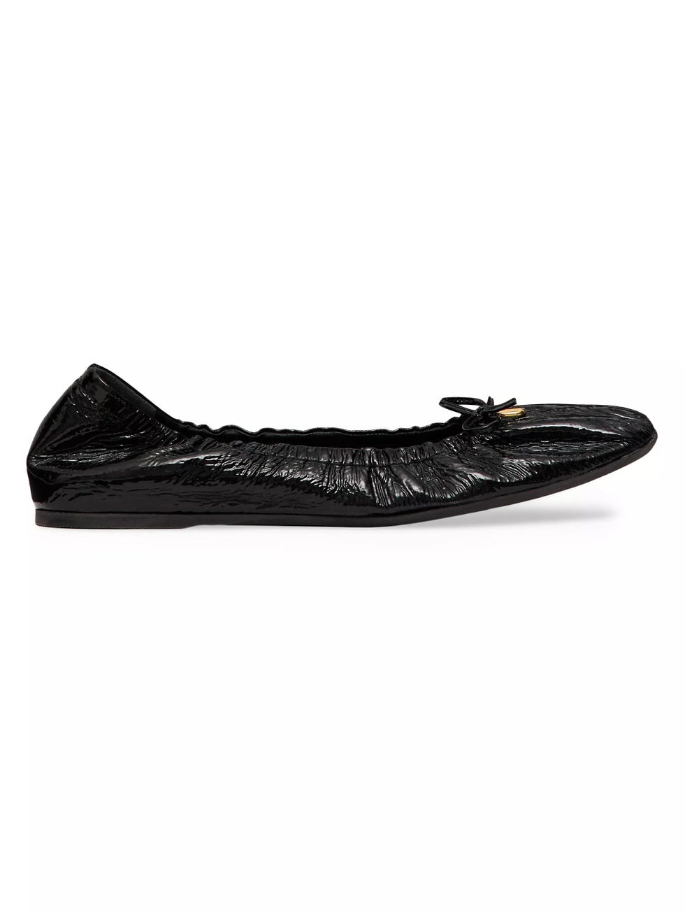 VLogo Signature Patent Ballet Flat