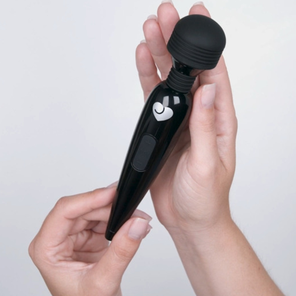 Deluxe Rechargeable Mini Massage Wand Vibrator